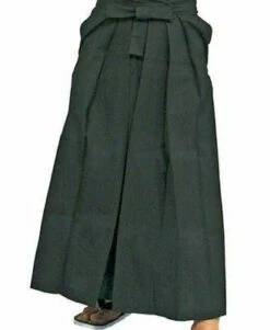 Kendo Hakama Uniform Japanese Martial Arts Aikido Skirt