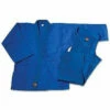 Blue Kimono Judo Gi Jiu Jitsu Uniform With White Belt