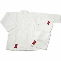 ProForce Gladiator Student Karate Uniform Gi W/ Belt Adult Child - White