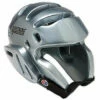 ProForce Lightning Sparring Head Guard / Headgear - Silver - L