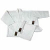 ProForce Gladiator Karate Uniform Gi W/ White Belt Adult Child - White