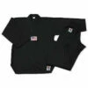 ProForce Gladiator 7 Oz. Tae Kwon Do Uniform TKD Gi V-Neck Medium Weight Black