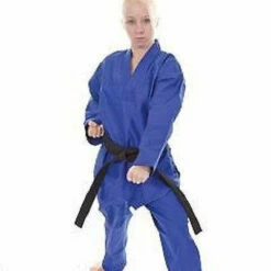 Tiger Claw Lightweight Student Tae Kwon Do Uniform TKD Gi - Blue