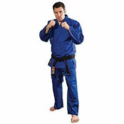 ProForce Judo Uniform Gi With Belt Youth Adult - Blue