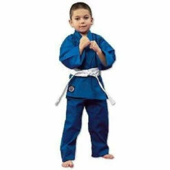ProForce Lightweight Student Karate Uniform Gi W/ White Belt Elastic Drawstring
