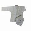 Single Weave Judo Uniform Gi With Belt - White
