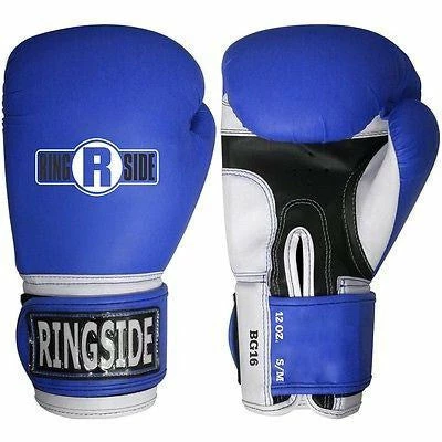 Ringside Pro Style Training Gloves - Blue 2 Ringside Pro Style Training Gloves - Blue - Image 2