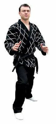 Elite Hapkido Uniform Gi W/ Pants Child And Adult Size 2-8 - Black Diamondback