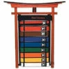 Karate Belt Holder Display Wall Mount Martial Arts Rack