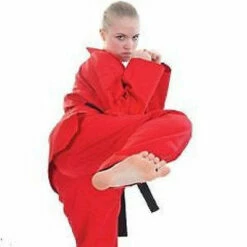 Tiger Claw Lightweight Tae Kwon Do Uniform TKD Gi - Red