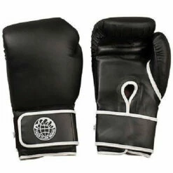 Tiger Claw Kickboxing Training Gloves - Black - 14 Oz