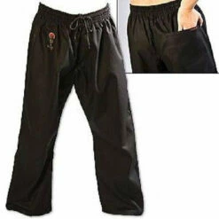 ProForce Gladiator 8 Oz. Combat Karate Uniform Gi Pants Youth Child Adult Black