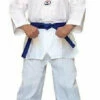 Lightweight Student Taekwondo Uniform Gi With White Belt Child Adult Sizes