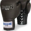 Boon Sports Leather Lace Muay Thai Training Gloves