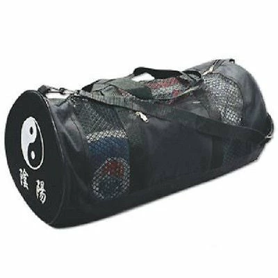 Mesh Yin Yang Duffel Bag Martial Arts Equipment Gear 1 Mesh Yin Yang Duffel Bag Martial Arts Equipment Gear