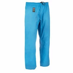 ProForce Gladiator 8 Oz. Combat Karate Pants With Back Pocket - Blue