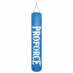 ProForce Ultra Muay Thai Heavy Punching Bag With Chain And Swivel - Filled - Blue