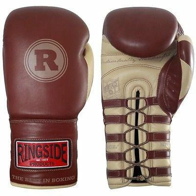 Ringside Heritage Pro Fight Gloves Boxing Muay Thai Kickboxing 2 Ringside Heritage Pro Fight Gloves Boxing Muay Thai Kickboxing - Image 2