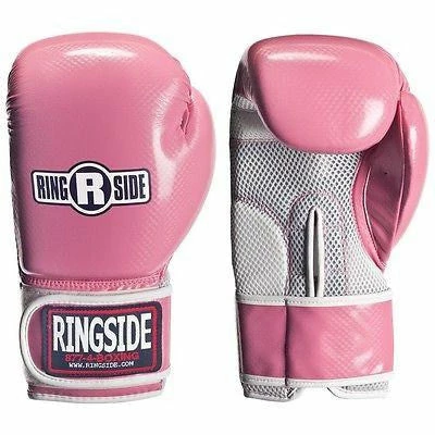 Ringside Boxing Womens Aerobic Fitness Bag Gloves - Pink 10 Oz 1 Ringside Boxing Womens Aerobic Fitness Bag Gloves - Pink 10 Oz