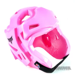 ProForce Thunder Double Layered Headguard Karate Sparring Headgear Kids Adult -boxing supplies shop Thunder Double Layered Headguard pink