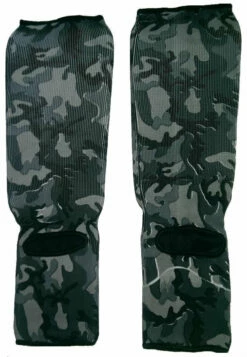 Martial Arts Armory Elastic Cloth Shin Guards - Camo -boxing supplies shop martial arts armory camo shin guards 4