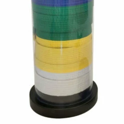 Sedroc Martial Arts Round Belt Display Stand Freestanding Cylinder Case Karate Taekwondo Gift -boxing supplies shop sedroc round belt display8