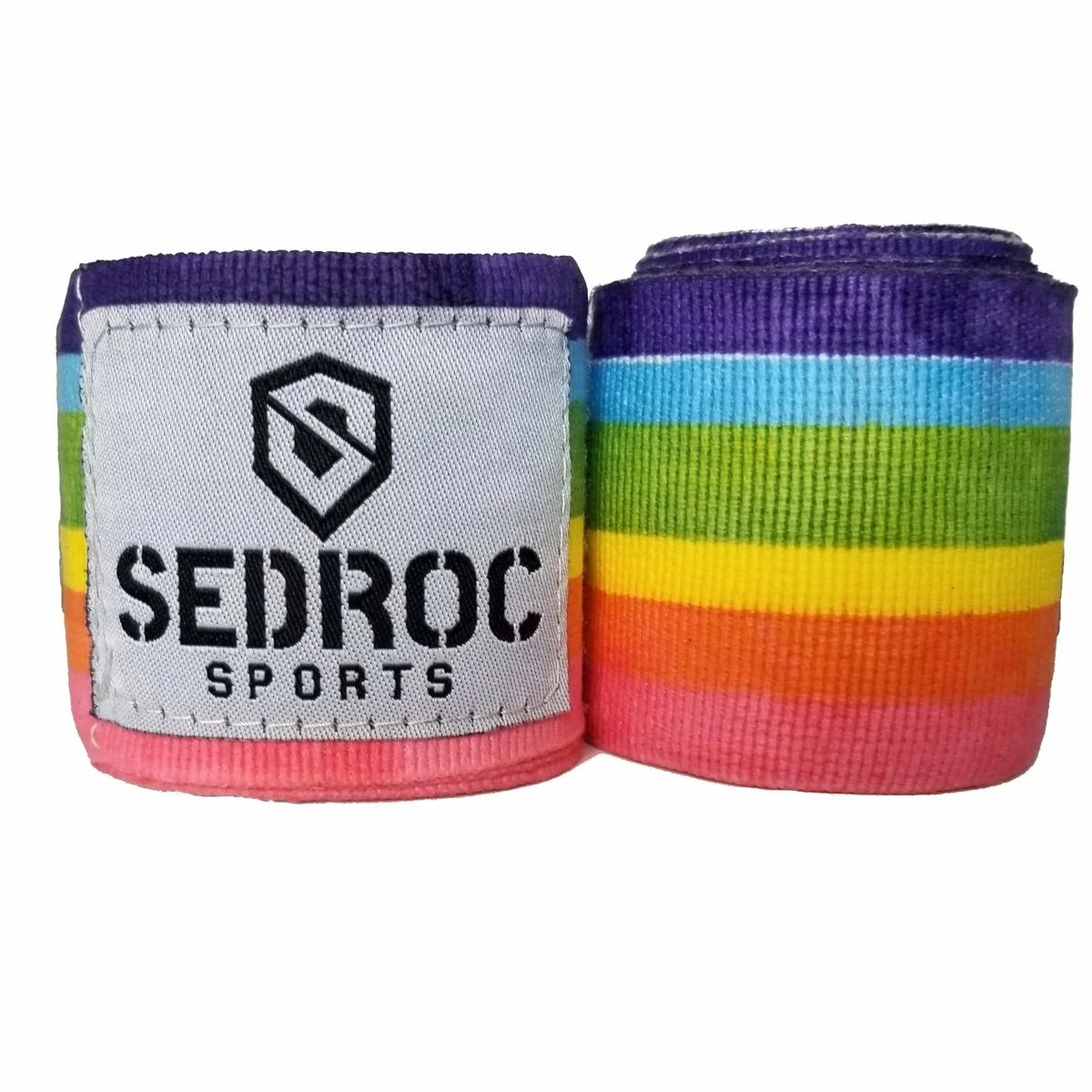 Sedroc Boxing Mexican Style Hand Wraps - 180" - Rainbow 1 Sedroc Boxing Mexican Style Hand Wraps - 180" - Rainbow