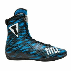 TITLE Predator Boxing Shoes 17 TITLE Predator Boxing Shoes -boxing supplies shop title predator boxing shoes blue